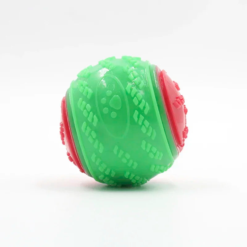 Dog Toys Soft TPR Toys for Dog Pet Teeth Cleaning Bite Resistance Squeaky Dog Ball Toy Dogs Interactive Toys
