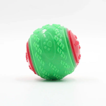 Dog Toys Soft TPR Toys for Dog Pet Teeth Cleaning Bite Resistance Squeaky Dog Ball Toy Dogs Interactive Toys