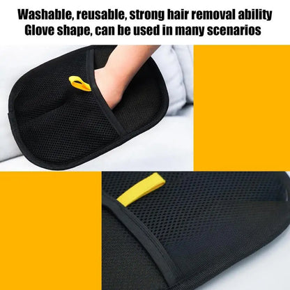 Pet Grooming Gloves Double-sided Grooming Gloves For Pets Gentle Deshedding Mitt Massager Grooming Gloves For Long And Short