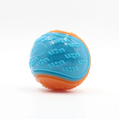 Dog Toys Soft TPR Toys for Dog Pet Teeth Cleaning Bite Resistance Squeaky Dog Ball Toy Dogs Interactive Toys