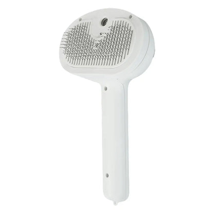 Cat Hair Brush with Release Button Massage Grooming Brush Rechargeable Spray Cat Brush for Long and Short Hair Dogs and Cats