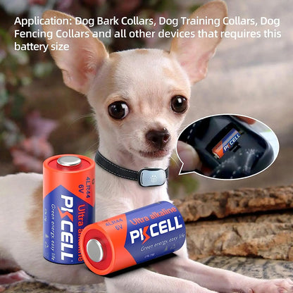 20Pcs PKCELL 4LR44 6V Alkaline Battery for Dog Training Collars and Stop Barker ,Grooming Pen,Film camera car key remote control